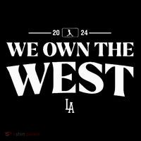 We Own The West La Blue 2024 Button