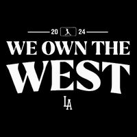 We Own The West La Blue 2024 7-Panel Snapback Hat