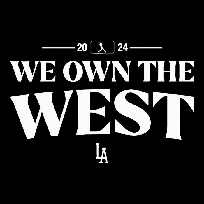 We Own The West La Blue 2024 7-Panel Snapback Hat