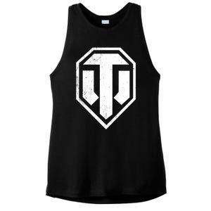 World Of Tanks Ladies PosiCharge Tri-Blend Wicking Tank