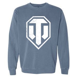 World Of Tanks Garment-Dyed Sweatshirt