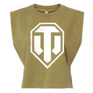 World Of Tanks Garment-Dyed Women's Muscle Tee