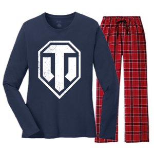 World Of Tanks Women's Long Sleeve Flannel Pajama Set 