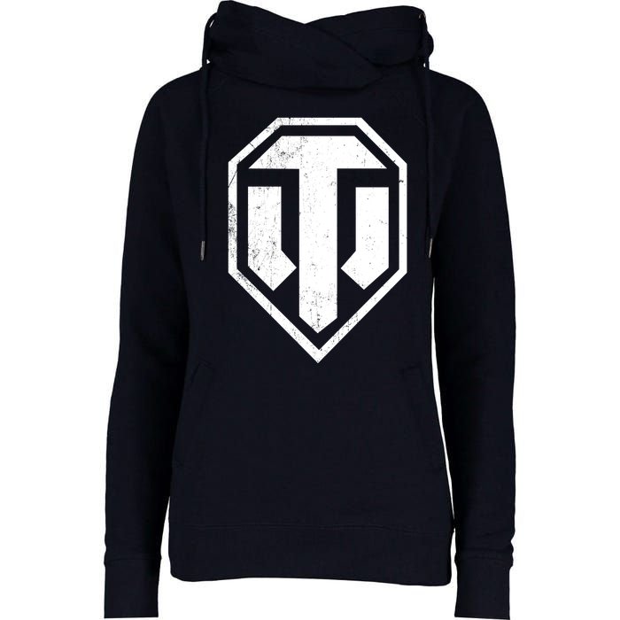 World Of Tanks Womens Funnel Neck Pullover Hood