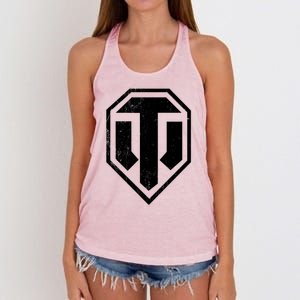 World Of Tanks Women's Knotted Racerback Tank