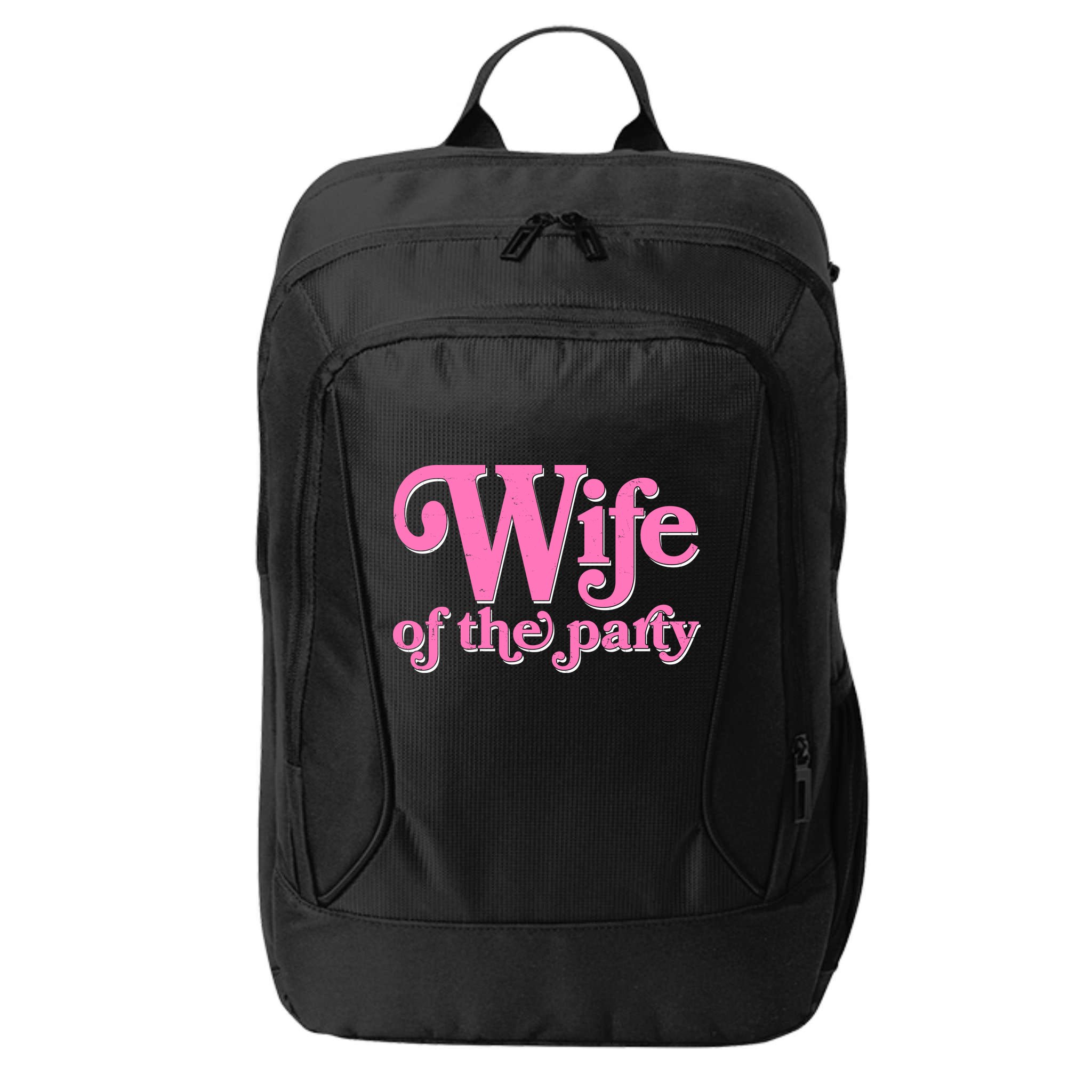 Wife Of The Party Bachelorette Bride City Backpack