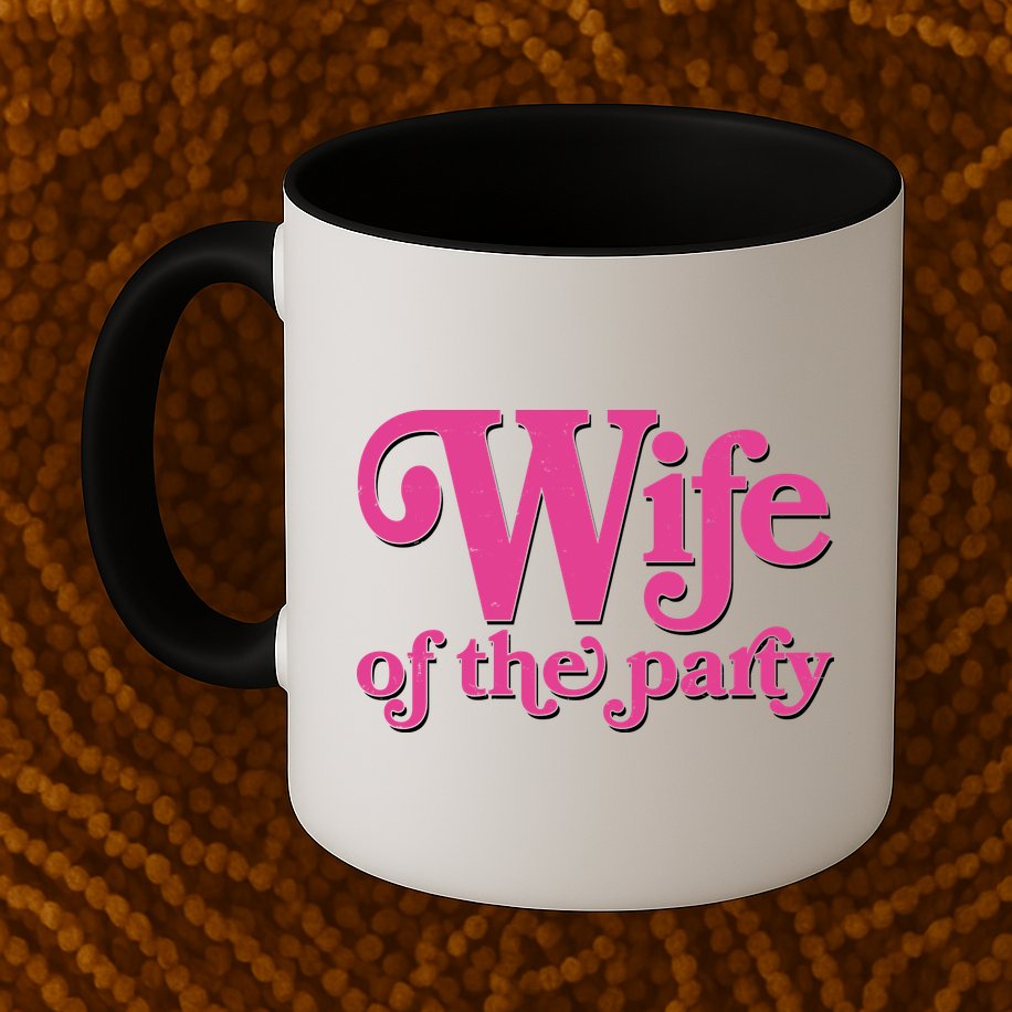 Wife Of The Party Bachelorette Bride Mug