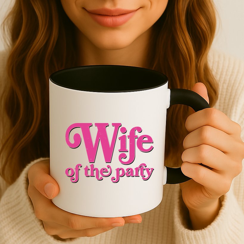 Wife Of The Party Bachelorette Bride Mug