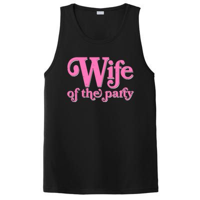 Wife Of The Party Bachelorette Bride PosiCharge Competitor Tank