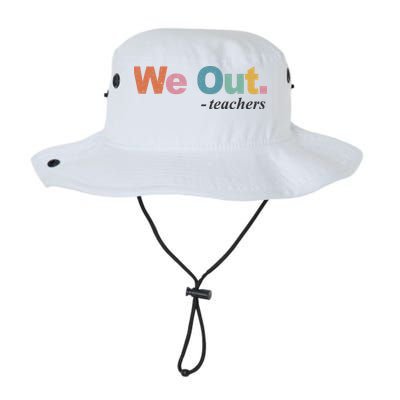 We Out Teachers Teacher Last Day Of School End Year Bucket Hat