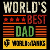 World Of Tanks Father Day Worlds Best Dad Flexfit Unipanel Trucker Cap
