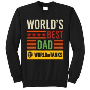 World Of Tanks Father Day Worlds Best Dad Sweatshirt