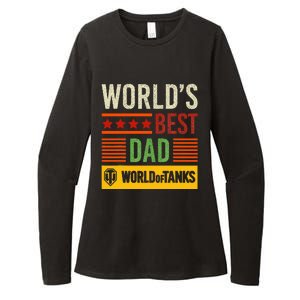 World Of Tanks Father Day Worlds Best Dad Womens CVC Long Sleeve Shirt