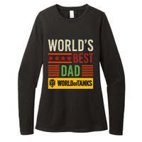 World Of Tanks Father Day Worlds Best Dad Womens CVC Long Sleeve Shirt