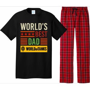 World Of Tanks Father Day Worlds Best Dad Pajama Set