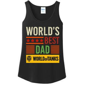 World Of Tanks Father Day Worlds Best Dad Ladies Essential Tank