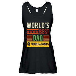 World Of Tanks Father Day Worlds Best Dad Ladies Essential Flowy Tank