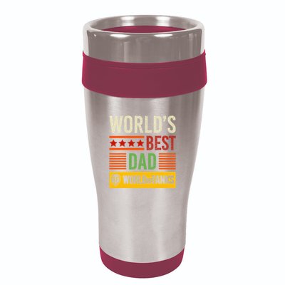 World Of Tanks Father Day Worlds Best Dad 16oz Travel Tumbler