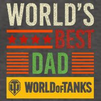 World Of Tanks Father Day Worlds Best Dad Vector Backpack