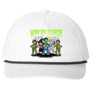 War On Terror Political Humor Funny Dark Humor Horror Satire Snapback Five-Panel Rope Hat