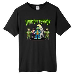 War On Terror Political Humor Funny Dark Humor Horror Satire Tall Fusion ChromaSoft Performance T-Shirt