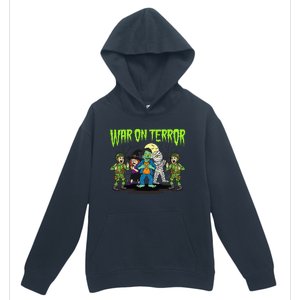 War On Terror Political Humor Funny Dark Humor Horror Satire Urban Pullover Hoodie