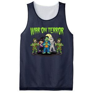 War On Terror Political Humor Funny Dark Humor Horror Satire Mesh Reversible Basketball Jersey Tank