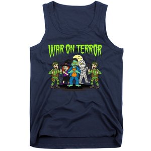 War On Terror Political Humor Funny Dark Humor Horror Satire Tank Top