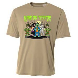 War On Terror Political Humor Funny Dark Humor Horror Satire Cooling Performance Crew T-Shirt