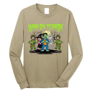 War On Terror Political Humor Funny Dark Humor Horror Satire Long Sleeve Shirt