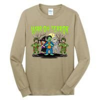 War On Terror Political Humor Funny Dark Humor Horror Satire Tall Long Sleeve T-Shirt