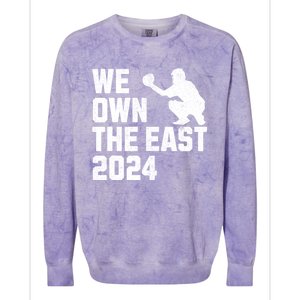 We Own The East 2024 Colorblast Crewneck Sweatshirt