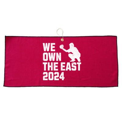 We Own The East 2024 Large Microfiber Waffle Golf Towel