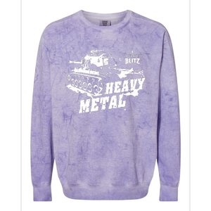 World Of Tanks Blitz Heavy Metal Colorblast Crewneck Sweatshirt