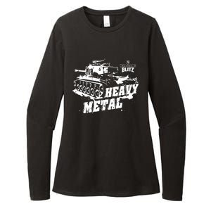 World Of Tanks Blitz Heavy Metal Womens CVC Long Sleeve Shirt