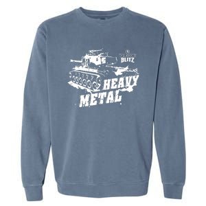 World Of Tanks Blitz Heavy Metal Garment-Dyed Sweatshirt