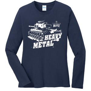 World Of Tanks Blitz Heavy Metal Ladies Long Sleeve Shirt