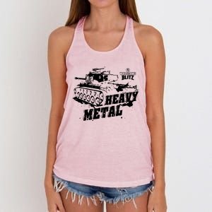 World Of Tanks Blitz Heavy Metal Women's Knotted Racerback Tank