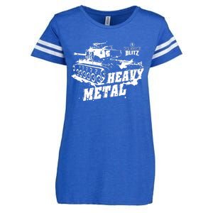 World Of Tanks Blitz Heavy Metal Enza Ladies Jersey Football T-Shirt