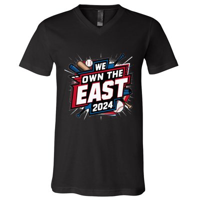 We Own The East P.H.I.L.L.Y V-Neck T-Shirt