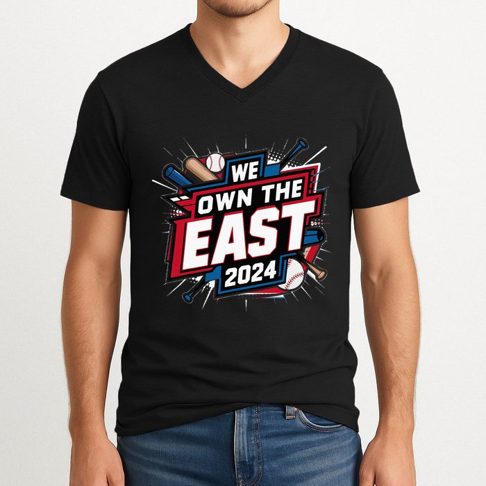 We Own The East P.H.I.L.L.Y V-Neck T-Shirt