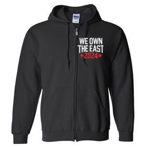 We Own The East 2024 Full Zip Hoodie