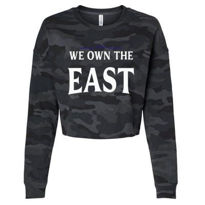 We Own The East 2024 Cropped Pullover Crew