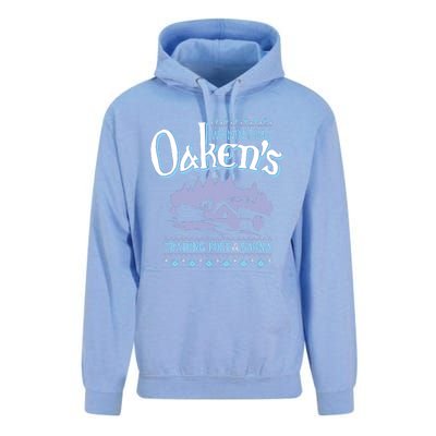 Wandering Oaken's Trading Post And Sauna Hoo Hoo Unisex Surf Hoodie