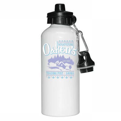 Wandering Oaken's Trading Post And Sauna Hoo Hoo Aluminum Water Bottle 