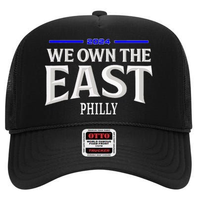 We Own The East 2024 High Crown Mesh Back Trucker Hat