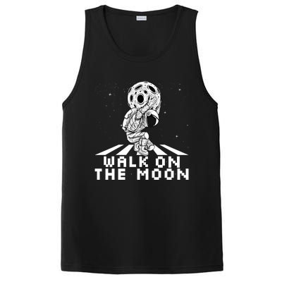 Walk On The Moon Space Astronaut Graphic Gift Astronaut Meaningful Gift PosiCharge Competitor Tank