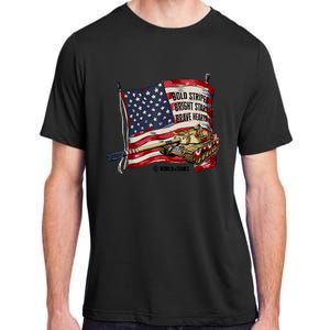 World Of Tanks 4th Of July Bold Bright Brave Collection Adult ChromaSoft Performance T-Shirt