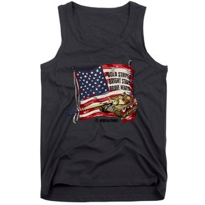 World Of Tanks 4th Of July Bold Bright Brave Collection Tank Top