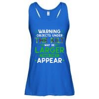 Warning Objects Under Kilt May Be Larger Scottish Irish Gift Ladies Essential Flowy Tank